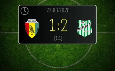 [PIŁKA NOŻNA] Betclic 3. Liga Grupa 4 (Grupa IV): MUKS Sokół Kolbuszowa Dolna – Wisłoka Dębica 1:2