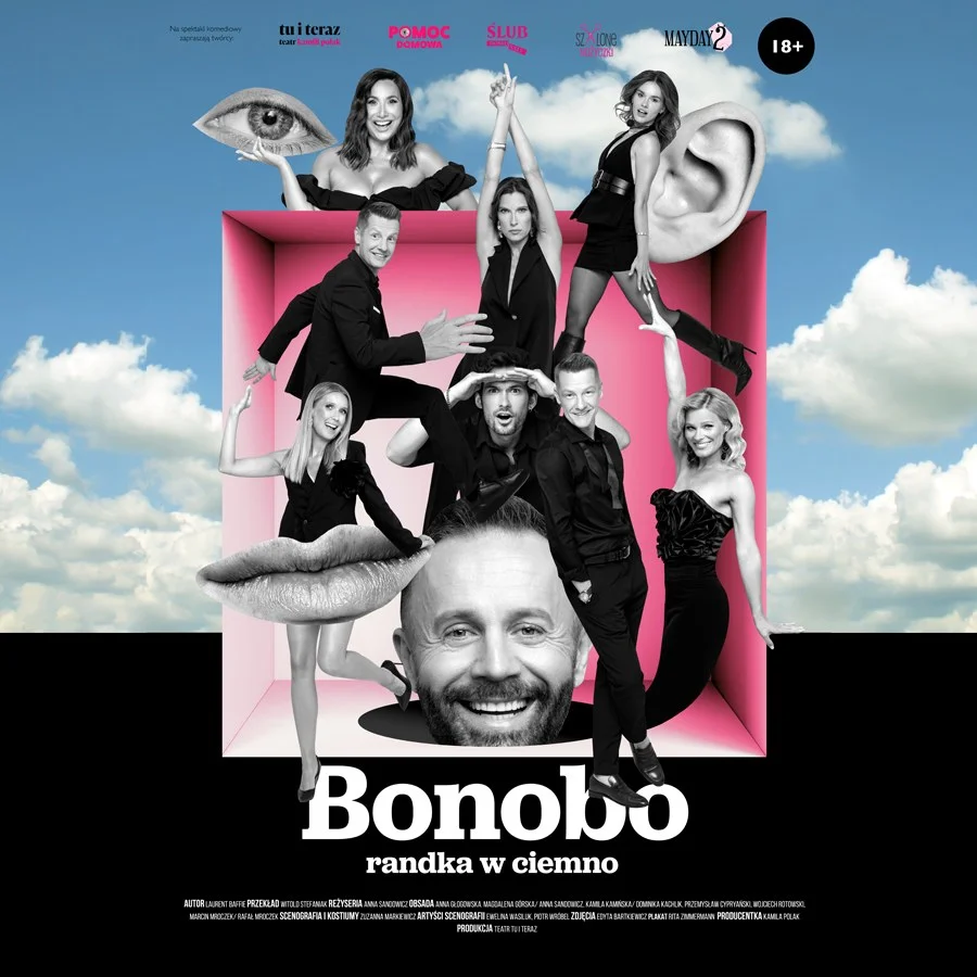 Grafika promocyjna wydarzenia Bonobo – randka w ciemno w Dębicy