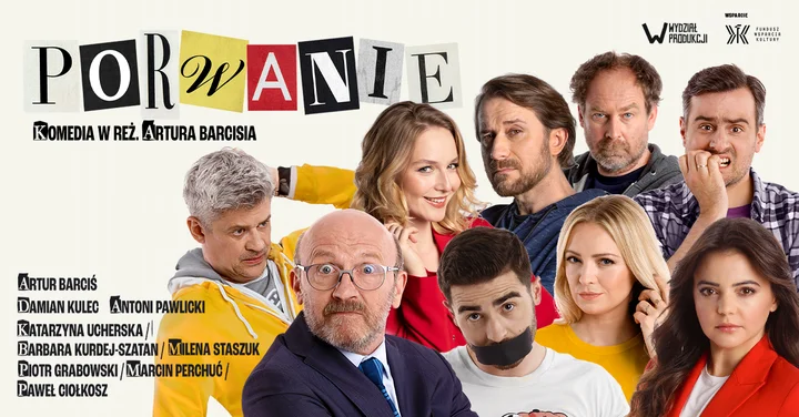 Grafika promocyjna wydarzenia Dębica: Porwanie — komedia kryminalna w reżyserii Artura Barcisia