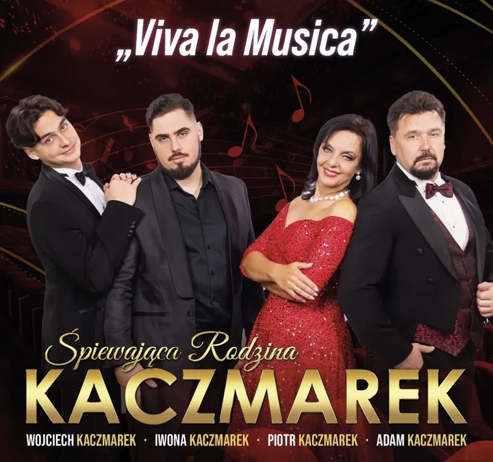 Grafika promocyjna wydarzenia Viva la Musica — Śpiewająca Rodzina Kaczmarek w Dębicy