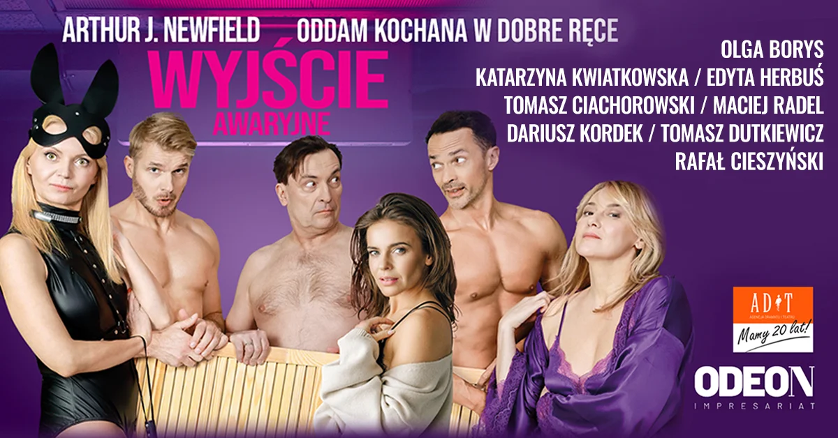 Grafika promocyjna wydarzenia Wyjście awaryjne w Dębicy