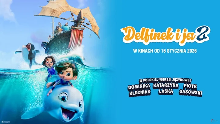 Grafika promocyjna wydarzenia Poranek z Tatą: Delfinek i ja 2 — seans rodzinny dla najmłodszych