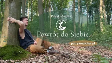 Grafika promocyjna wydarzenia Kąpiel Leśna Shinrin-Yoku w Parku im. W. Skarbka-Borowskiego w Dębicy