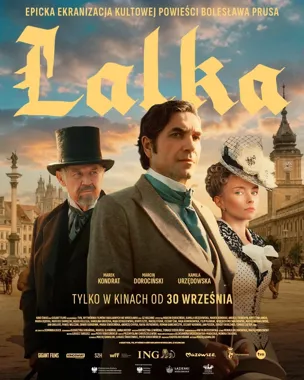 Grafika promocyjna wydarzenia Lalka – premiera w kinie Radość