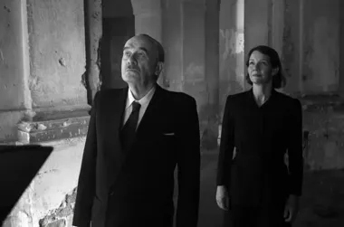 Grafika promocyjna wydarzenia Ojczyzna w Dębicy: poruszający film o powrocie Thomasa Manna do powojennych Niemiec