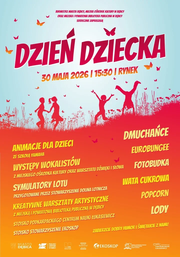 Dębicki Rynek zamieni się w wielki plac zabaw i nauki na Dzień Dziecka