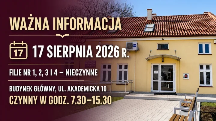 Biblioteka w Dębicy zmienia godziny. Sprawdź przed wizytą
