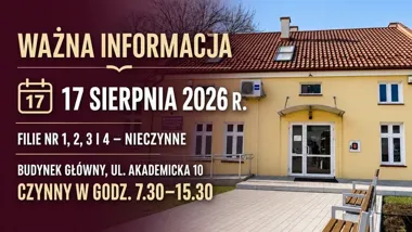 Biblioteka w Dębicy zmienia godziny. Sprawdź przed wizytą