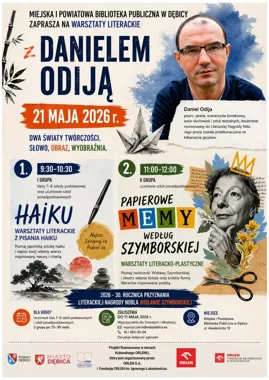 Haiku, kolaże i Szymborska - biblioteka w Dębicy szykuje twórczy poranek