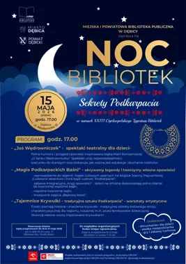 Biblioteka w Dębicy po zmroku zamieni się w krainę podkarpackich baśni