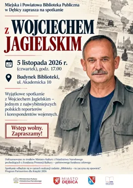 Dębica usłyszy reportera z pierwszej linii. Wojciech Jagielski w Bibliotece