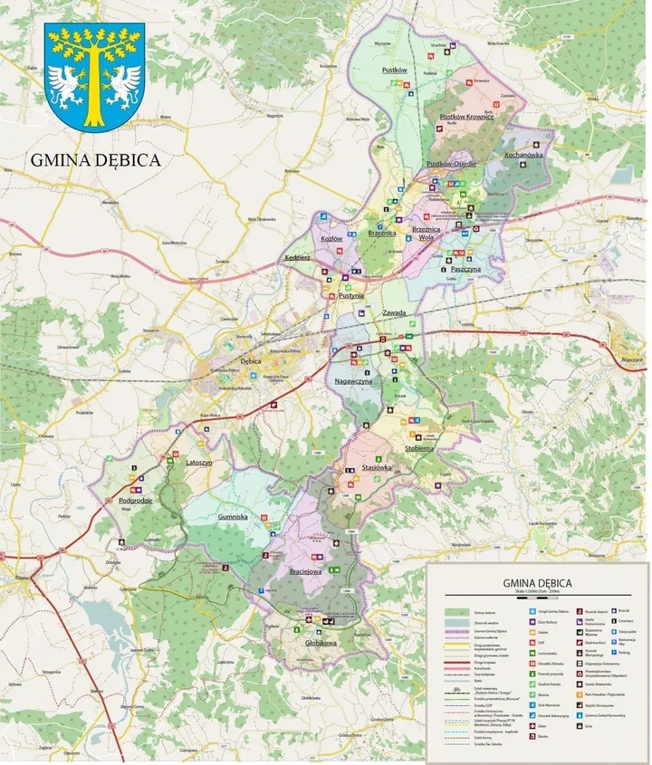 Plan ogólny gminy Dębica trafił do opiniowania - mieszkańcy otrzymają informację o konsultacjach