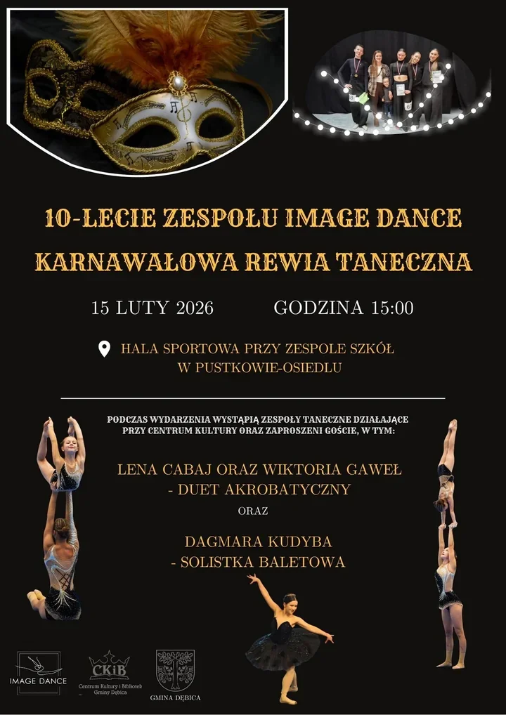 Jubileusz Image Dance - Karnawałowa Rewia Taneczna w Pustkowie-Osiedlu