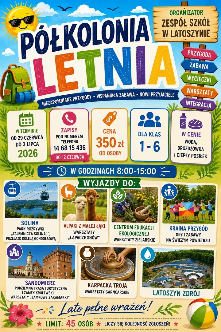 Ruszyły zapisy na półkolonię letnią. Zostało tylko 45 miejsc