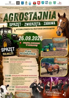 Konie, traktory i tradycja w jednym miejscu. AGROSTAJNIA wraca do Skurowej