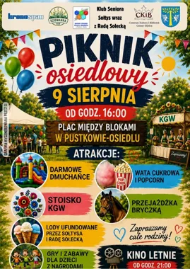 Pogoda pokrzyżowała plany. Piknik w Pustkowie-Osiedlu odbędzie się w niedzielę