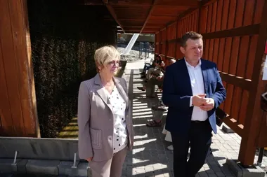Wojewoda odwiedziła Latoszyn Zdrój. Są plany dalszego rozwoju