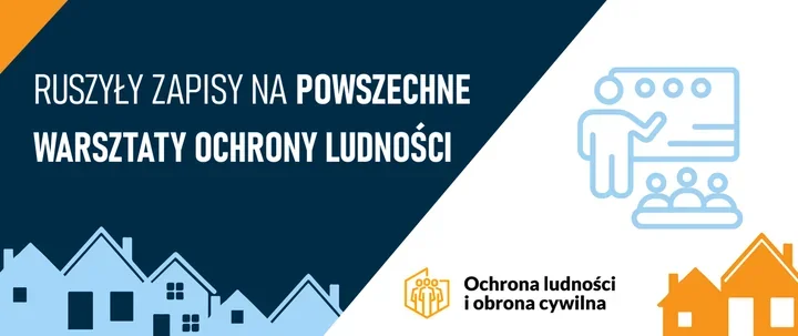 Bezpłatne warsztaty ochrony ludności. W programie pierwsze 72 godziny kryzysu