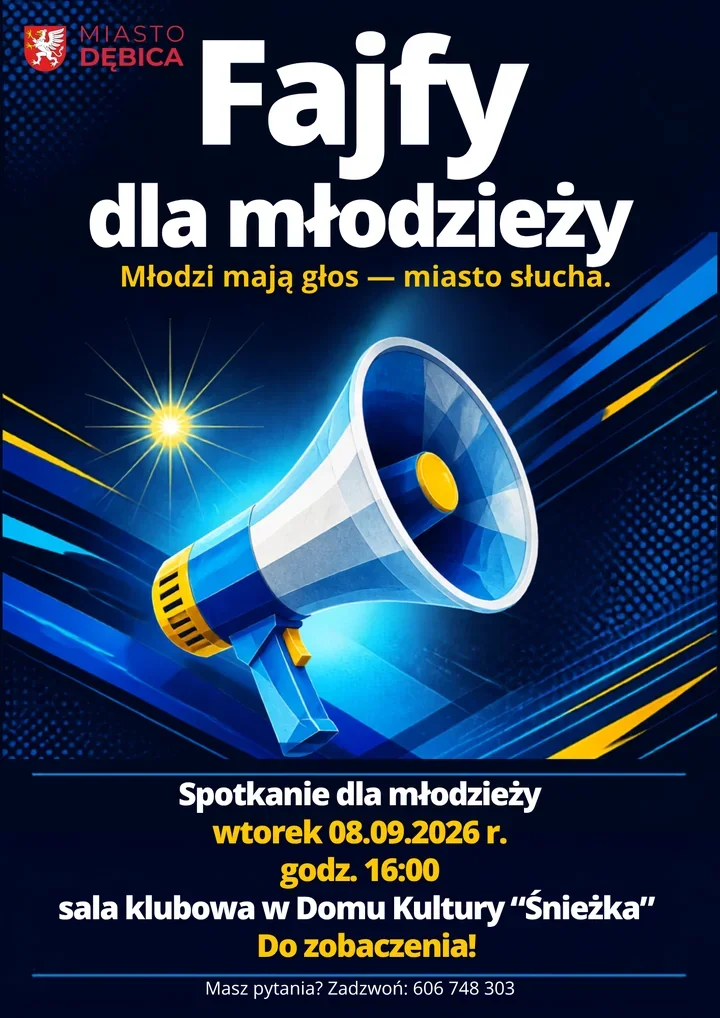Młodzi mieszkańcy Dębicy mają głos. Spotkanie w Śnieżce