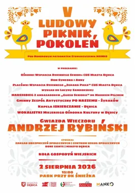 Andrzej Rybiński zaśpiewa w Dębicy. Piknik połączy kilka pokoleń