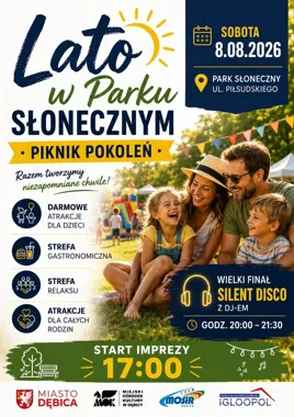 Piknik Pokoleń w Dębicy zakończy się muzyczną zabawą pod gołym niebem