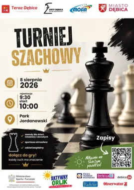 Szachowe partie pod gołym niebem. Bezpłatny turniej w Parku Jordanowskim