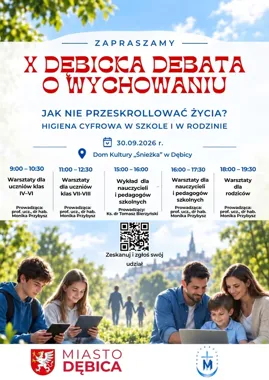 W Dębicy pięć spotkań o higienie cyfrowej. Osobny program dla każdej grupy