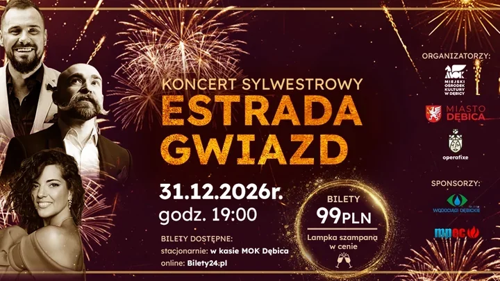 Sylwestrowa Estrada Gwiazd w Dębicy zabrzmi wielkimi przebojami