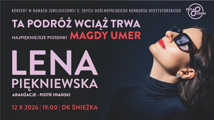 W Dębicy zabrzmią piosenki, które nie przemijają - wieczór z Magdą Umer
