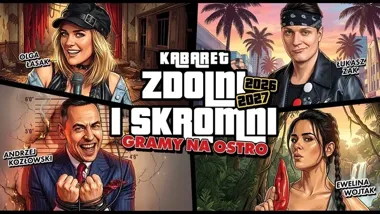 Zdolni i Skromni zagrają na ostro w Dębicy. Premierowy wieczór komedii
