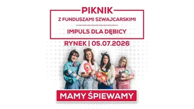 Dębicki rynek szykuje rodzinny piknik z muzyką, grą i smakami Szwajcarii