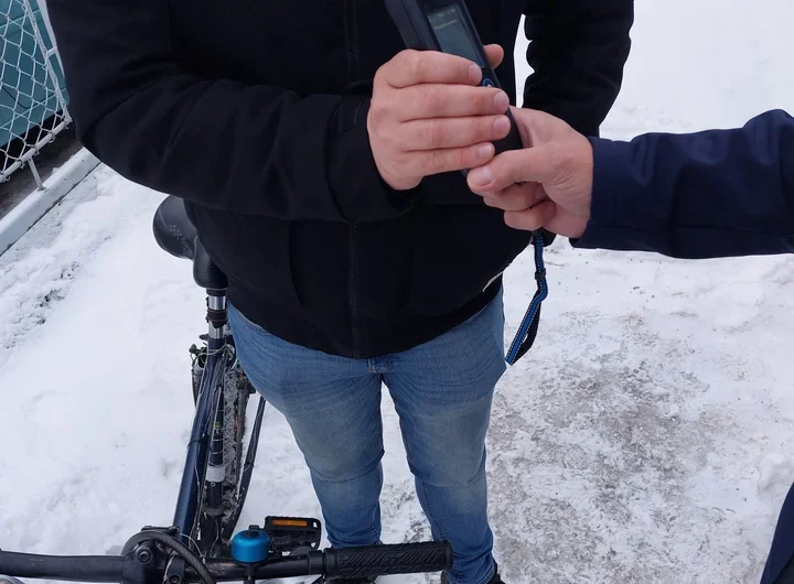Rowerzysta z 0,3 promila zatrzymany - mandat 1000 zł i zakaz dalszej jazdy