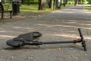 13-latek na hulajnodze przewrócił się w Dębicy - trafił do szpitala