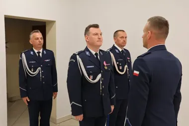 W Dębicy padł rozkaz - nadkom. Tomasz Koba objął nowe obowiązki