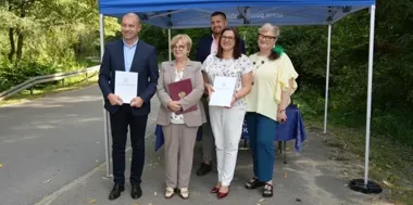 Ponad 331 tys. zł na zabezpieczenie drogi w Stobiernej. Są dwa osuwiska